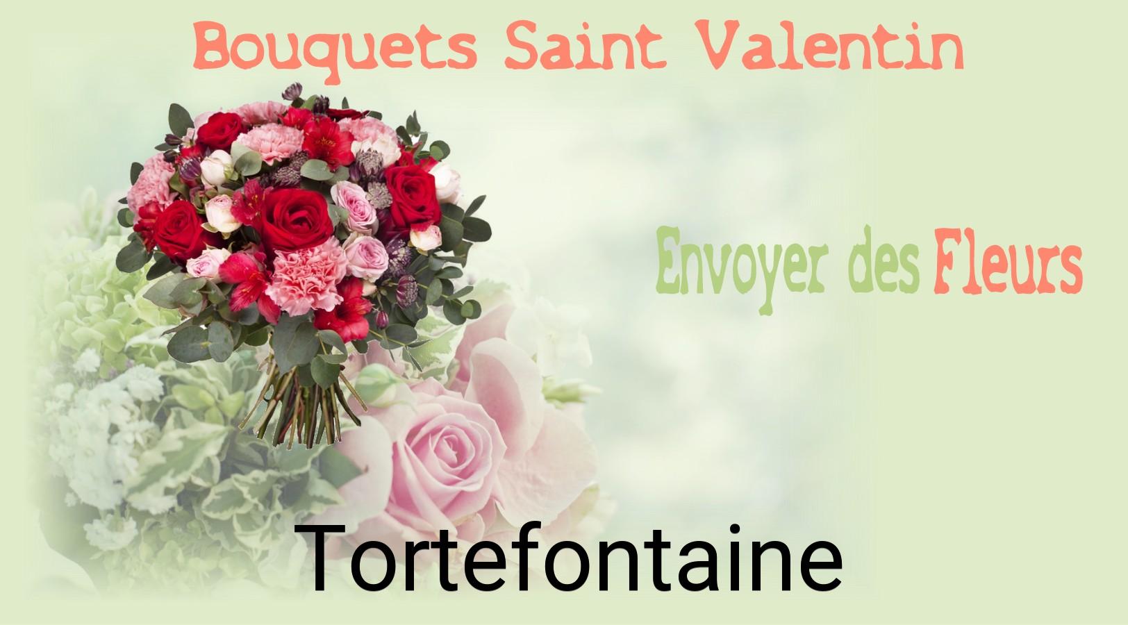 Roses de Saint-Valentin livrées à Tortefontaine